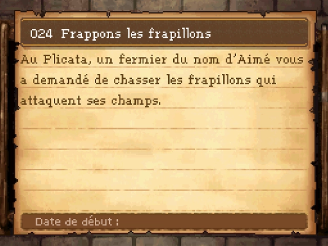 Quête : Frappons les frapillons